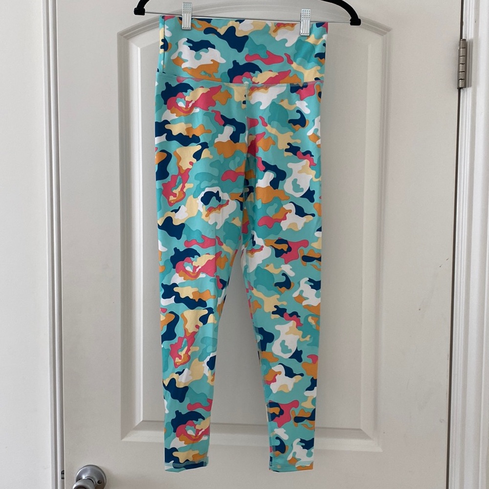 CHAMPION leggings colorful camp size SMALL